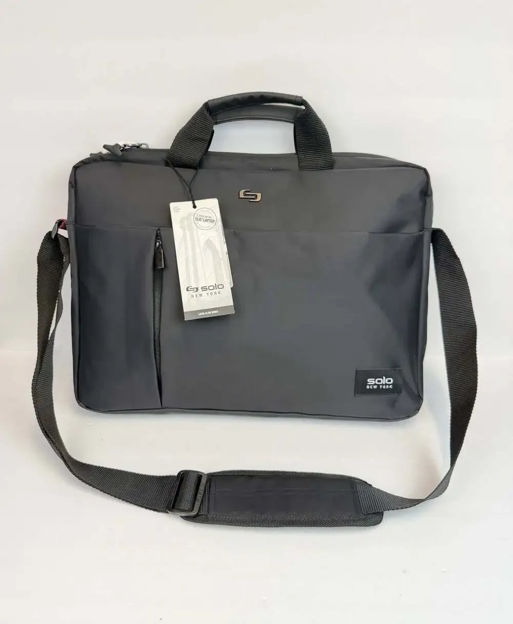 Solo New York Lead Slim Brief for 15.6 Inch Laptop